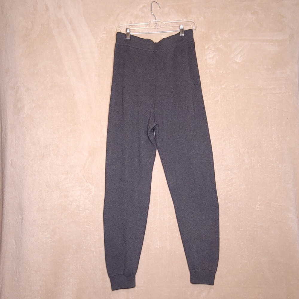 Ted Baker Pants Womens Knit Joggers Gray Charcoal High Rise Pull On Pants 3 New